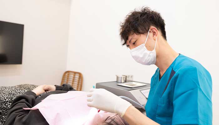 精密歯周病検査の流れ